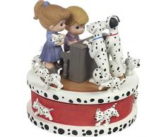 Precious Moments 172058 Dalmatiner Plantation Musical Disney Showcase 101 Dalmatiner Harz Spieluhr Mehrfarbig
