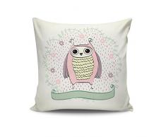 Kissy Dekokissen, Baumwolle, Mehrfarbig, 45 x 45 cm