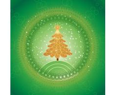 Indigos 4051719790658 Wandtattoo MF593 Tannenbaum 60 x 60 cm