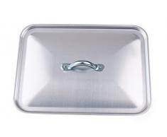 Pentole Agnelli Deckel für Bräter rechteckig (für Art. 50), Durchmesser 45 x 30 cm cod. fama83b45