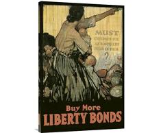 Global Galerie Budget gcs-450065–6.187,4–360,7 cm bekannt Erste Weltkrieg: müssen Kinder sterben plädieren und Mütter Vain Galerie Wrap Wandbild Giclée auf Leinwand Kunstdruck