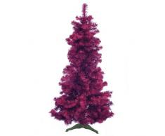 EUROPALMS Tannenbaum Futura, violett-metallic,180cm | Inklusive Ständer