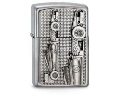 Zippo 2003554 Feuerzeug 205 Race Car Duo Emblem