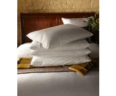 Devon Bettdecken – britische Handarbeit natürliche Wolle (WOL), King-Size-Größe, Original-Kissen (90 x 50 cm)