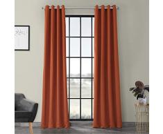 Half Price Boch-164712-84-GR Verdunkelungsvorhang mit Ösen, 127 x 213,4 cm, Wacholderbeere Rustikales Landhaus; Shabby Chic 50 X 96 Blaze