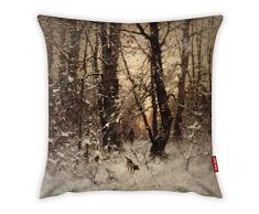 Bonamaison Dekorativ Kissenhülle, Kissenbezug, Zierkissenbezug, Wohnkultur, Für Sofa, Kaffeestube, Größe: 45X45 cm - Entworfen und hergestellt in der Türkei