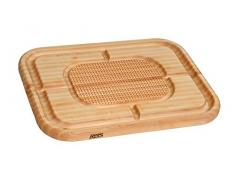 John Boos Pryamid Schneidebrett mit Pfanne 24 x 18 x 1.5 Inches walnuss