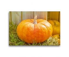 Premium Textil-Leinwand 75 cm x 50 cm quer Halloween Kürbis