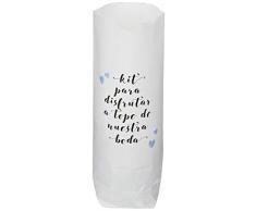 Mopec Geschenktüten aus Papier, 12 x 21 x 5 cm, 25 Stück, Einheitsgröße