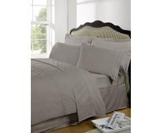 100 %gyptische Baumwolle, Unifarben Spannbetttuch, Verschiedene Farben Und Gren, Portobello, Einzelbett