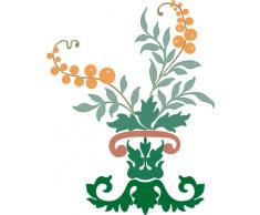 Indigos 4051719765496 Wandtattoo MF403 schÃ¶ne Pflanzen 96 x 75 cm