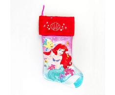 Disney Ariel Satin Stocking Weihnachtsstrumpf, merhfarbig, 20
