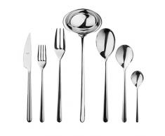 Mepra SPA 104822051 Besteckgarnitur, Design Linea, 51-teilig