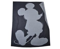’Mickey’ Soft Mouse – Fleece-Decke mit Vintage Disney Motiv – hochwertige Kuscheldecke – 160x200cm – 980 black – von ’zoeppritz since 1828’