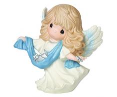 Precious Moments, Weihnachten Geschenke, Uns zu, Dein Perfekte Licht, 6. in einjährig Engel Serie, Bisque Porzellan Figur, 161034