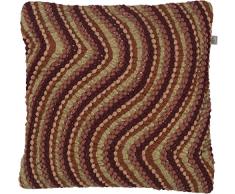 Dutch Decor Kissen Ingo 45x45 cm Bordeaux/Multi - Zierkissen - Dekokissen - Heimtextilien - Dekoration