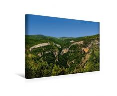 Premium Textil-Leinwand 45 x 30 cm Quer-Format Provence - Gorges de la Nesque | Wandbild, HD-Bild auf Keilrahmen, Fertigbild auf hochwertigem Vlies, Leinwanddruck von Thomas Seethaler