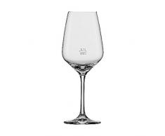 Schott Zwiesel Taste Weißweinglas, Kristallglas, transparent, 7.9 cm, 6