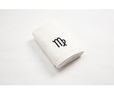 FOPINT 12 Sternbilder Handtücher Stickerei Baumwolle Gesicht Handtücher Badetücher Beach Hotel Betten Virgo-White