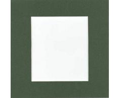 50 Stück 8 x 10 Rock Bild Garten Matten Matte mit Weiß Core Schrägschnitt für 5 x 7 Foto + Rückseite + Staubbeutel