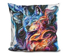 LiLiPi Galaxy Wolf Dekokissen