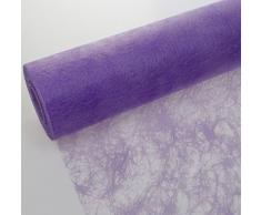 Deko AS GmbH Sizoflor Tischband Lavendel 60 cm Rolle 25 Meter 60 006-R