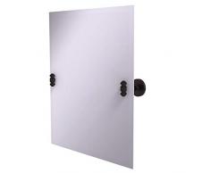 Allied Brass Frameless Rectangular Tilt Mirror with Beveled Edge Wandspiegel, Messing unlackiert