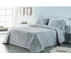 VIALMAN Viper Tagesdecke Bouti, leicht, Taupe, 105 x 190 cm