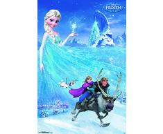 Trends International Wand Poster FC Barcelona Neymar JR hochwertige, ungerahmte Ausführung 22.375 x 34