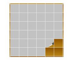 FoLIESEN Fliesenaufkleber fÃ¼r Bad und KÃ¼che - 10x10 cm - hellgrau matt - 1.000 Fliesensticker fÃ¼r Wandfliesen