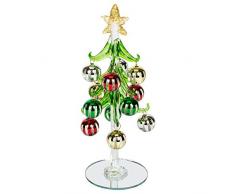 One Hundred Weihnachtsbaum, 80 Grad, Mehrfarbig, Glas, 20,3 cm