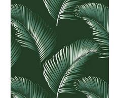 Plage 9 Fliesen Sticker - Palmas, grün, 10x10cm