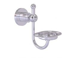 Allied Brass Astor Place Collection Zahnbürstenhalter, satiniertes Chrom