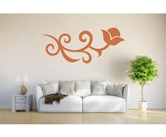 INDIGOS Wandtattoo, Vinyl, braun, 120 x 50 x 1 cm