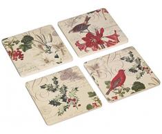 CoasterStone as8720 saugfähig Untersetzer, Sportschuhe, Winter Garten, Set von 4