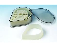 MisterChef® Non-Stick länglichen Rechteck ausgezeichnet Form Backen Form, Kuchen Pan 20 Hohlraum Ideal für Kuchen Cupcake Dessert Schokolade Gebäck und vieles mehr