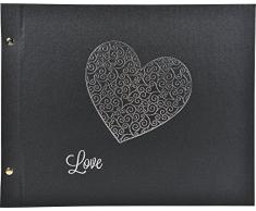 Exacompta Harmony Foto-Album Harmony, Schwarz , 37 x 29 cm