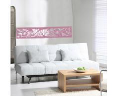 INDIGOS 4052166044714 Wandtattoo w273 Ornament Bumen Wandaufkleber 96 x 19 cm, violett