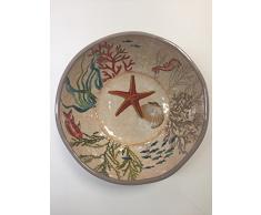 Nador Sea Life Salatschüssel 100% Melamin Ø 28 cm