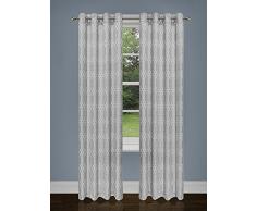 Safdie & Co. 2 Pcs Set Vorhang Panel capiscum zweifarbig Jacq 84L