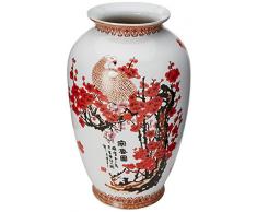 Oriental Möbel 35,6 cm Cherry Blossom Porzellan Tung Chi Vase