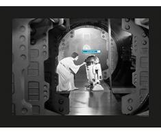 Komar Wandbild Star Wars Classic Leia R2D2 Upload | Kinderzimmer, Jugendzimmer, Dekoration, Kunstdruck | ohne Rahmen | WB126-40x30 | Größe: 40 x 30 cm (Breite x Höhe)