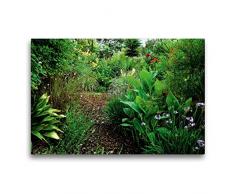 Premium Textil-Leinwand 75 x 50 cm Quer-Format SALENTO ein Streifzug durch versteckte Gärten | Wandbild, HD-Bild auf Keilrahmen, Fertigbild auf hochwertigem Vlies, Leinwanddruck von Rosina Schneider