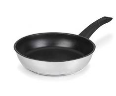 LACOR 71324 Pfanne Home, Edelstahl 18/10 D.24 cm