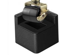 XP-Art Betterhöhung für Bett, Couch, Tisch und Sofas 3 inch L Shape schwarz