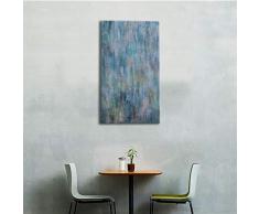 SDYA Ölgemälde auf Leinwand, groß, abstrakt, handbemalt, goldbeschichtet, 50,8 cm x 40,6 cm (B x H)