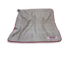 Logo Brands NCAA Fleecedecke, Unisex, Erwachsene, Frosty, Einheitsgröße, Mehrfarbig, Unisex, Mississippi State Frosty Fleece, kastanienbraun, Einheitsgröße