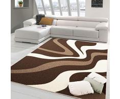 PETTE Artigiani Italiani Teppich 100 x 140 cm braun