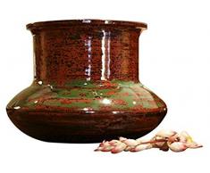 NOVICA 164.536,1 cm Orbit Vase, lackiert Bambus, Grün