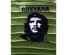 Che Guevara 8715944044059 Strandlaken - 100 x 180 cm, Baumwolle Velours grün
